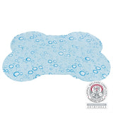 Trixie fría estera hueso azul claro