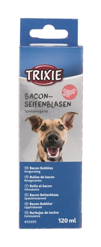 Trixie soplador de burbujas con sabor a tocino