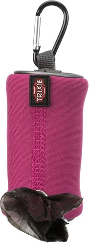 Trixie Porta bolsas para excrementos de neopreno con 20 bolsas surtidas
