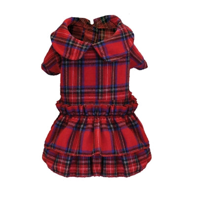 Vestido de Navidad Croci tartán rojo
