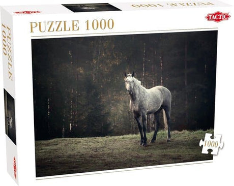 Puzzle táctico - caballo en el borde del bosque - 1000 piezas