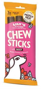Lily's Kitchen Chew Sticks con carne de res