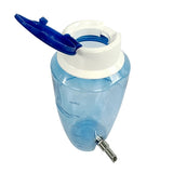 Botella Savic fuente azul