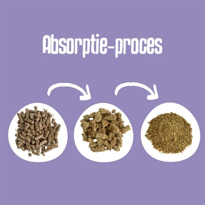 Arena para gatos biodegradable de pellets de madera clásica Easypets