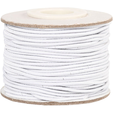 Empresa creativa https: www.cchobby.nl cordón-elástico-grosor-1-mm-blanco-25-m-1-rollo