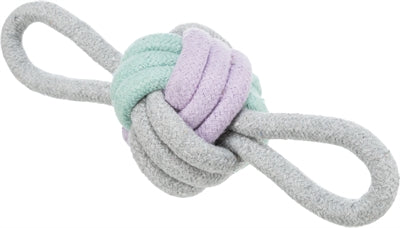 Trixie Junior Button Ball con 2 bucles de mano Rope