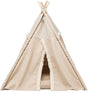 Trixie Cesta para gatos tipi boho beige