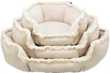 Canasta de perros trixie boho angular beige
