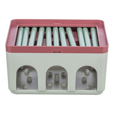 Trixie Caja de caña de actividades para gatos blanco burdeos