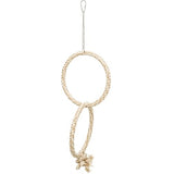 Trixie anillo doble cuerda natural