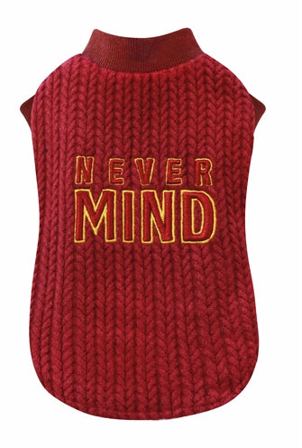 Jersey para perros Croci nevermind rojo