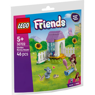 Lego friends 30722 conejera en el jardín