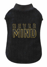 Jersey para perros Croci nevermind negro