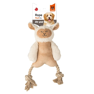 Peluche oveja fofos con patas de hilo dental