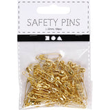 Imperdibles de la empresa Creativ l: 22 mm espesor 0 6 mm oro 100 piezas