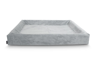 Cesta para perros Bia Bed Rib Cover gris