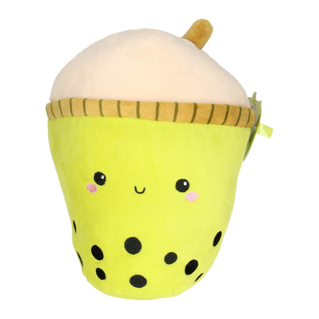 Peluche Bubble Tea verde, 28cm
