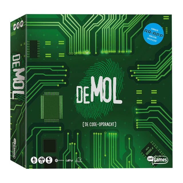 ¿Quién es De Mol? Juego de mesa de asignación de código