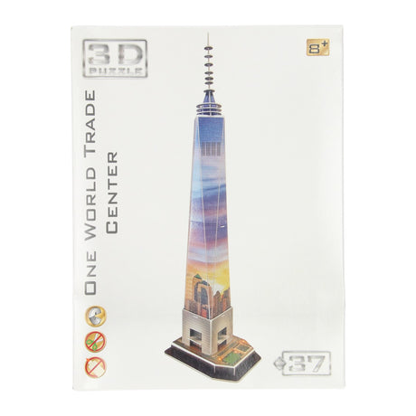 Kit de construcción 3D World Trade Center - 37 piezas.