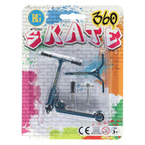 Patinete para acrobacias con los dedos