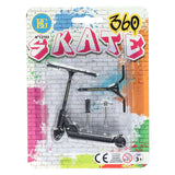 Patinete para acrobacias con los dedos