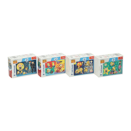 Mini rompecabezas minions, 54 piezas.