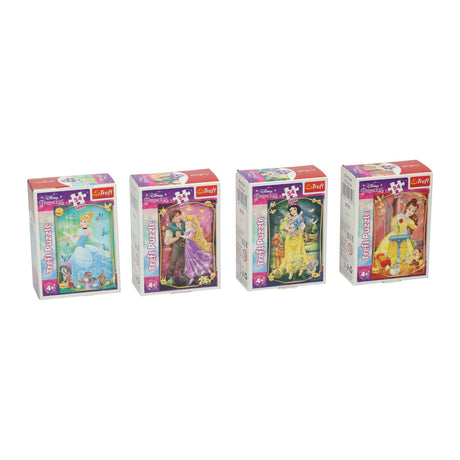 Mini rompecabezas de princesas de Disney, 54 piezas.