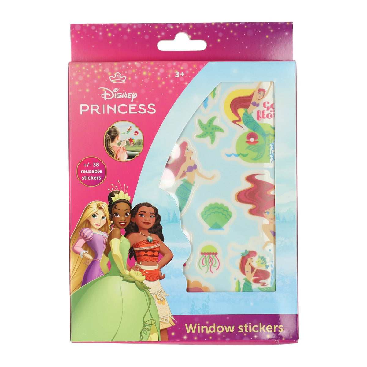 Vinilos decorativos Disney princesas reutilizables