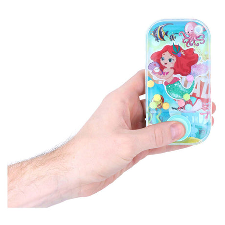 Sirena del juego de la paciencia del agua.