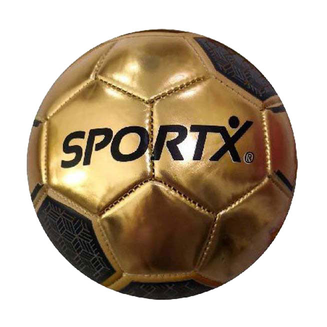 Balón de fútbol dorado talla 2, 10cm