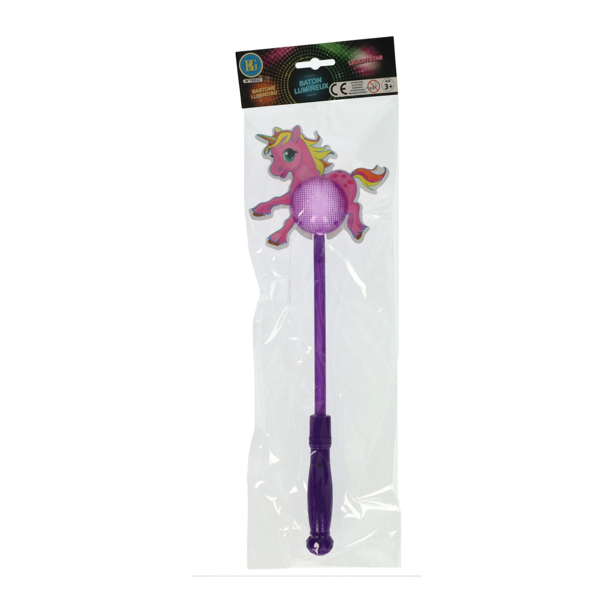 Palo de luz unicornio 38cm