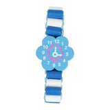 Flor de reloj de madera