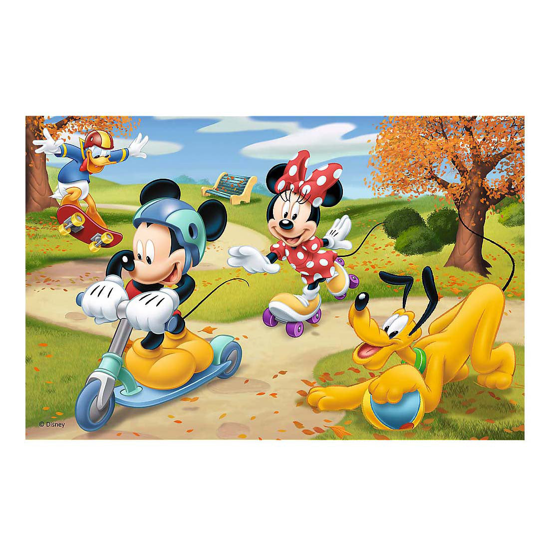Mini rompecabezas de personajes de Disney - 54 piezas.