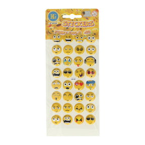 pegatinas 3d - 32 pegatinas de caras sonrientes