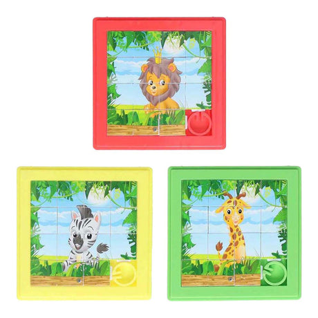 Puzzle deslizante animal - 8x8cm