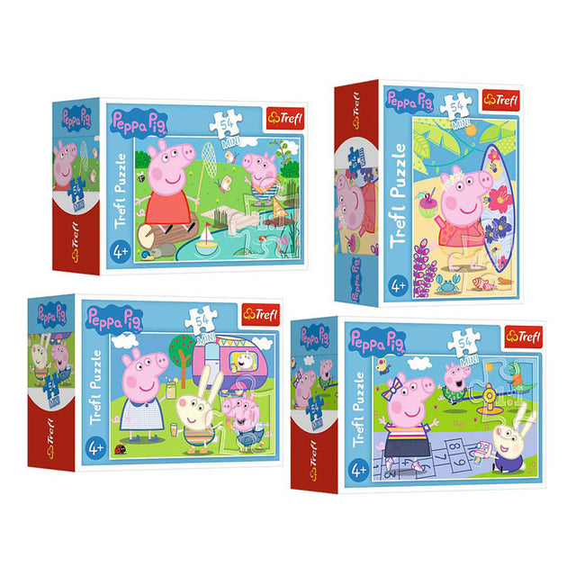 Mini rompecabezas de Peppa Pig - 54 piezas.