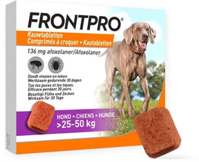Frontline FrontPro masticable tabletas