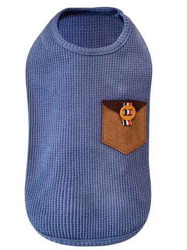 Croci Camiseta Dog Top Chic Blue