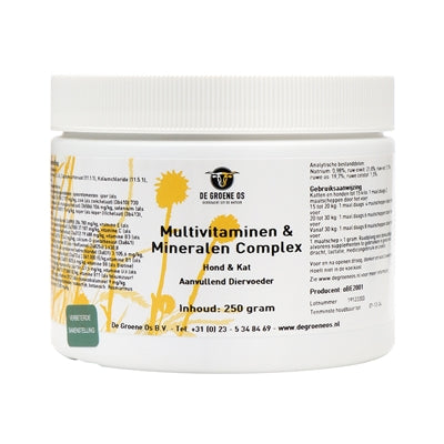 Green OS Multivitamins Mineral Complex Cat