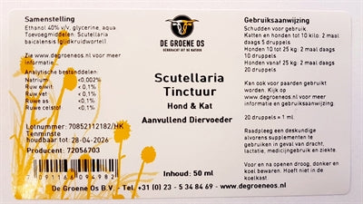 Green OS Scutellaria Tintura Cat