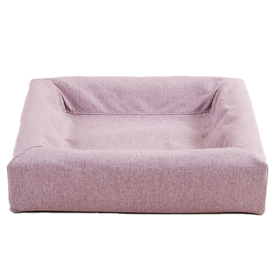 Bia bed skanor funda cesta para perro rosa