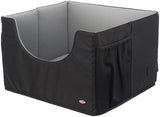Trixie asiento de auto perro gris negro