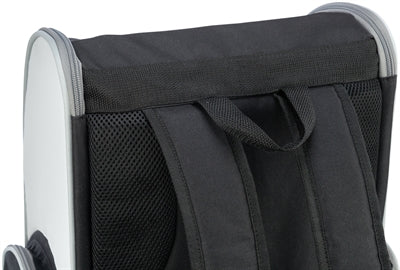Trixie bolso para perros mochila chloe gris claro negro