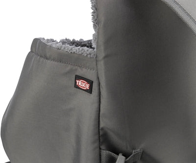 Trixie bolso para perros vientre transportador molly gris