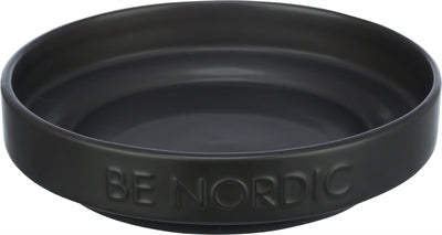 Trixie comedero para gatos be nordic caucho cerámico negro