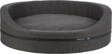 Trixie Dog Basket CityStle Oval Home Edition Gray Dark Gray