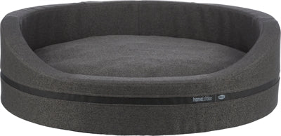 Trixie Dog Basket CityStle Oval Home Edition Gray Dark Gray