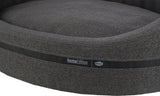 Trixie Dog Basket CityStle Oval Home Edition Gray Dark Gray