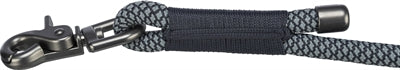 Trixie Correa para perros de cuerda suave ajustable negro gris