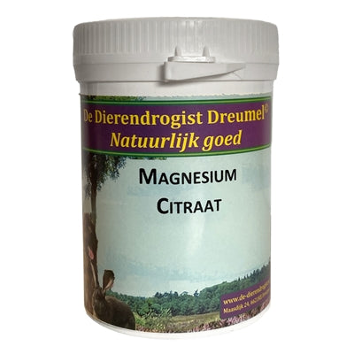 Citrato de magnesio de drogas animales